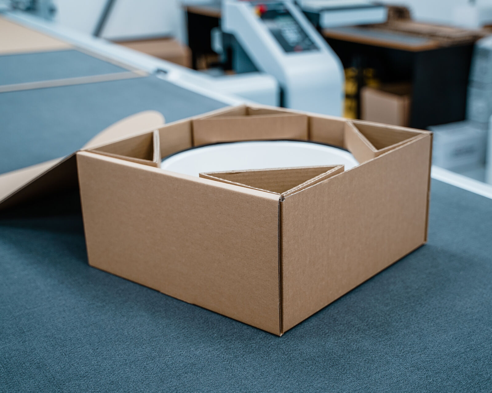 Packaging products at Mega-Pak