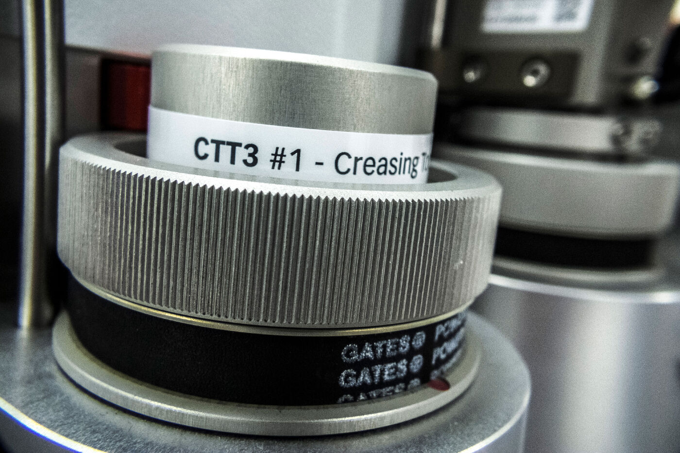 Cut packaging on the table