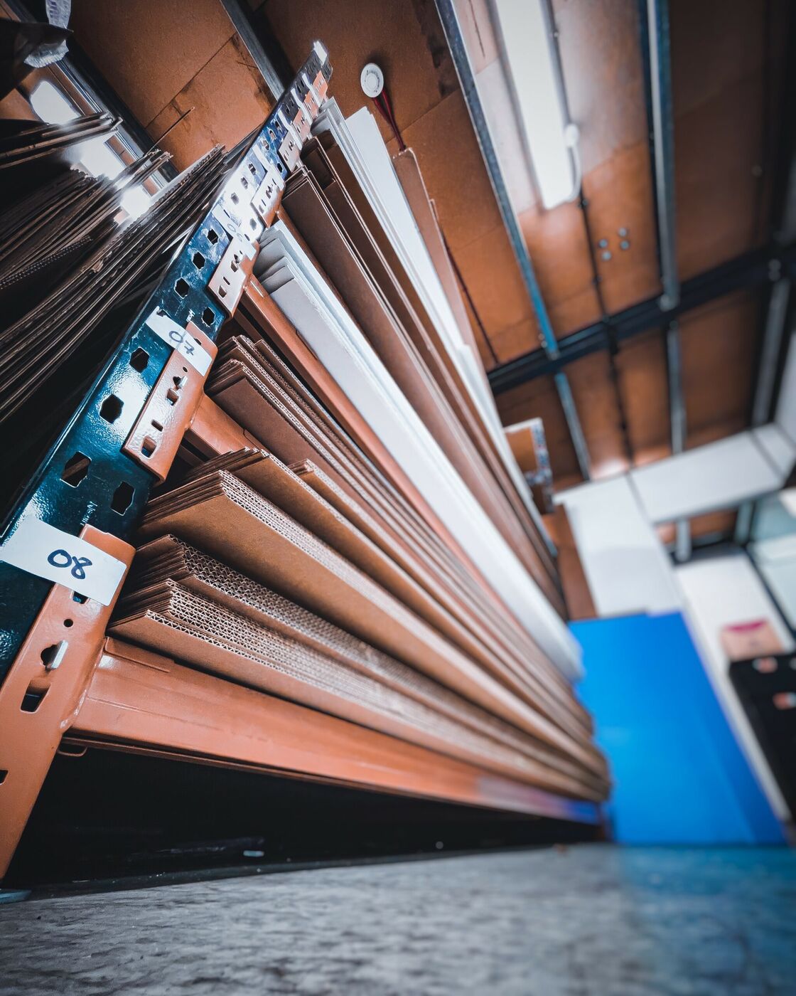 Sample board stock