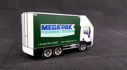 Promotional lorry box