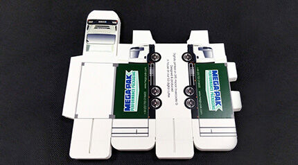 Promotional lorry box detail